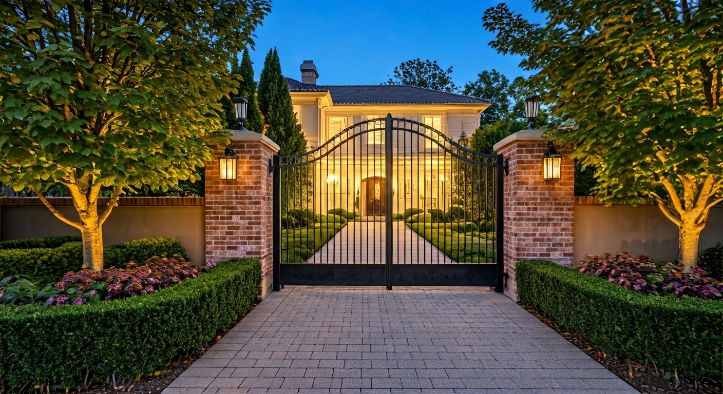 Estate steward answering questions about luxury home management in North Idaho