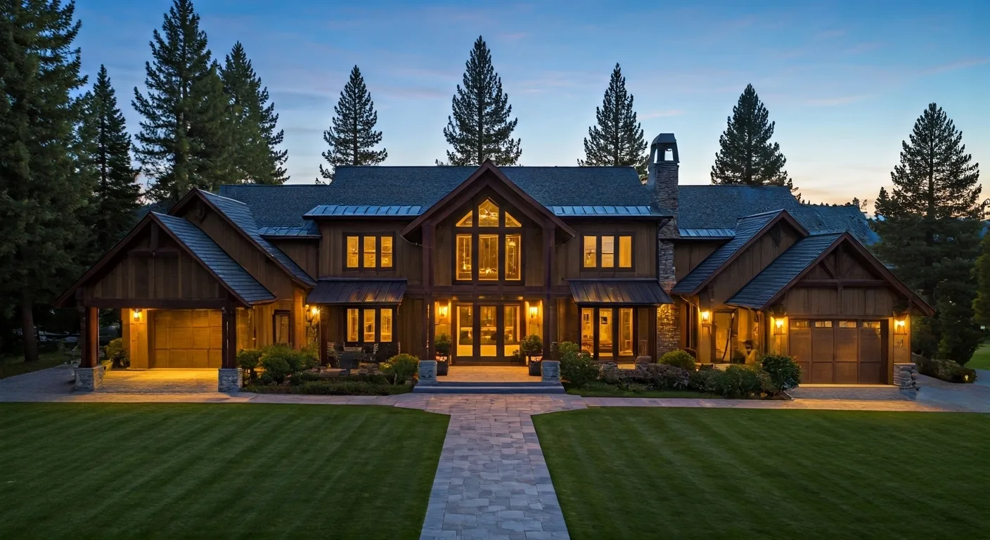 Estate management team caring for a luxury home in North Idaho